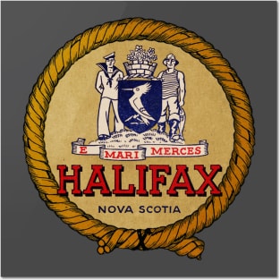 Vintage Halifax Nova Scotia Posters and Art